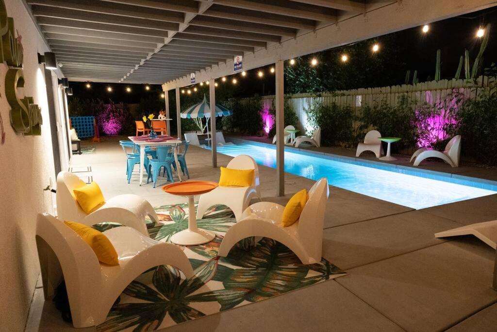 Vila Casa Palmina An Mcm Oasis Palm Springs Exteriér fotografie